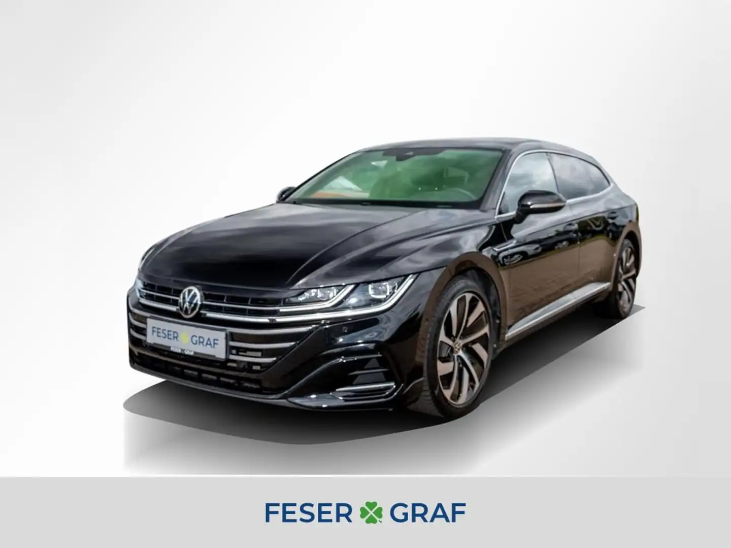 Volkswagen Arteon Shooting Brake 2.0TDI R-LINE MATRIX/HuD/PANO/KAMER Noir - 1