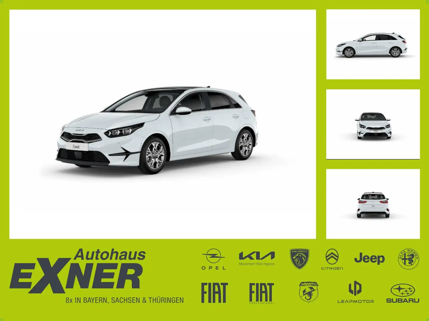 Kia Ceed / cee'd Ceed 1.0-GDI Vision Sitz-, Lenkradheizung Blanco - 1