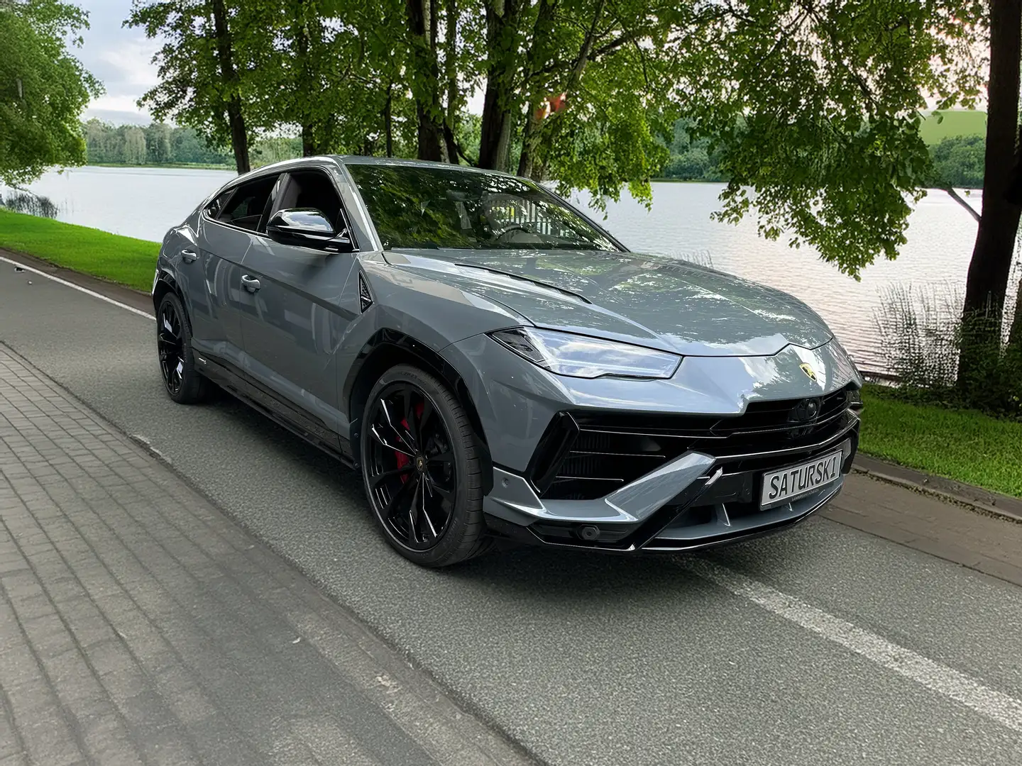 Lamborghini Urus Urus S 19Tkm Wartung/Service NEU Akrapovic TOP Gris - 1