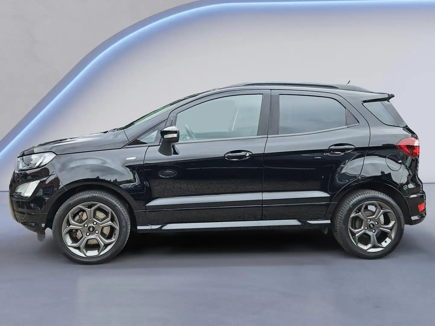 Ford EcoSport 1.0 EcoBoost ST-Line Black /Apple Carplay/Leder-Al Zwart - 2