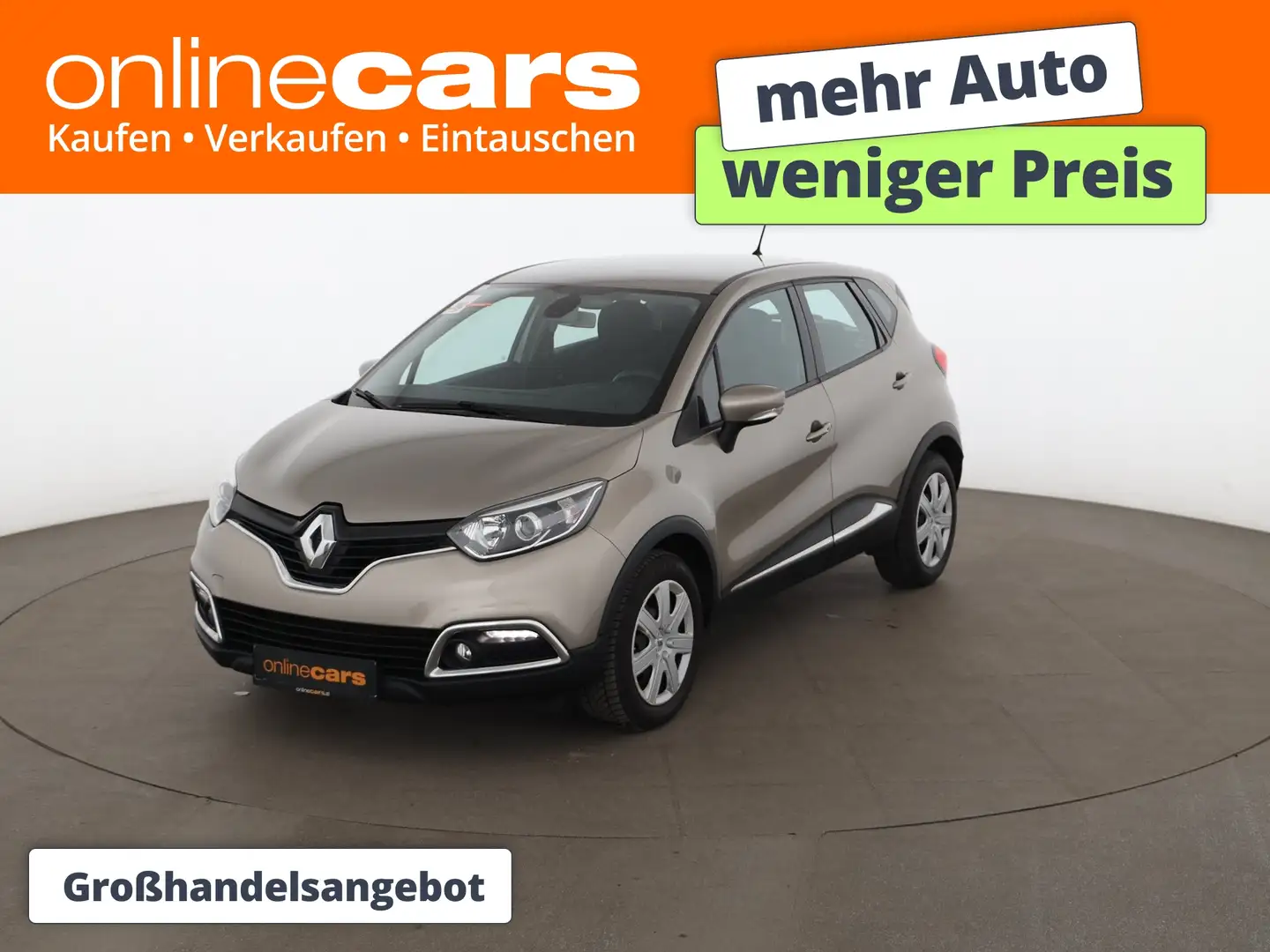 Renault Captur 1.5 dCi 90 NAVI TEMPOMAT KLIMA-AUTOMATIK Braun - 1