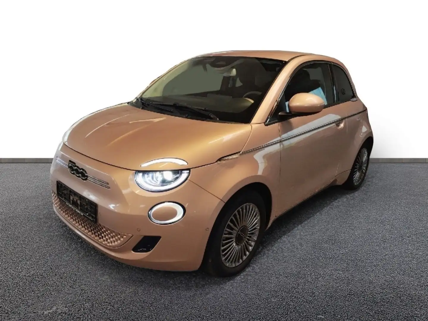 Fiat 500e Style & Komfort Paket LED Apple CarPlay Android Au Gold - 2