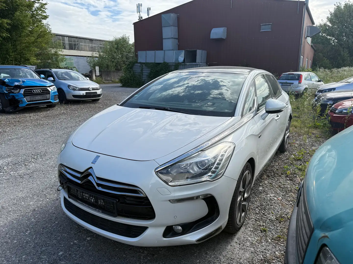 Citroen DS5 SportChic Hybrid4 Blanc - 2
