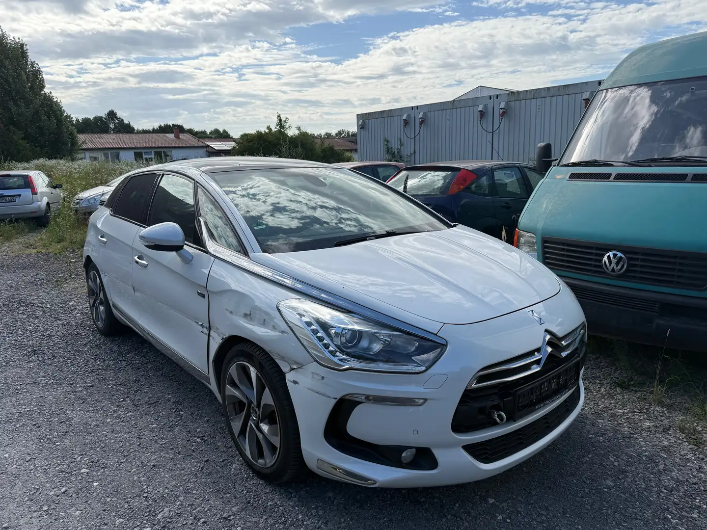 Citroen DS5 SportChic Hybrid4 Blanc - 1