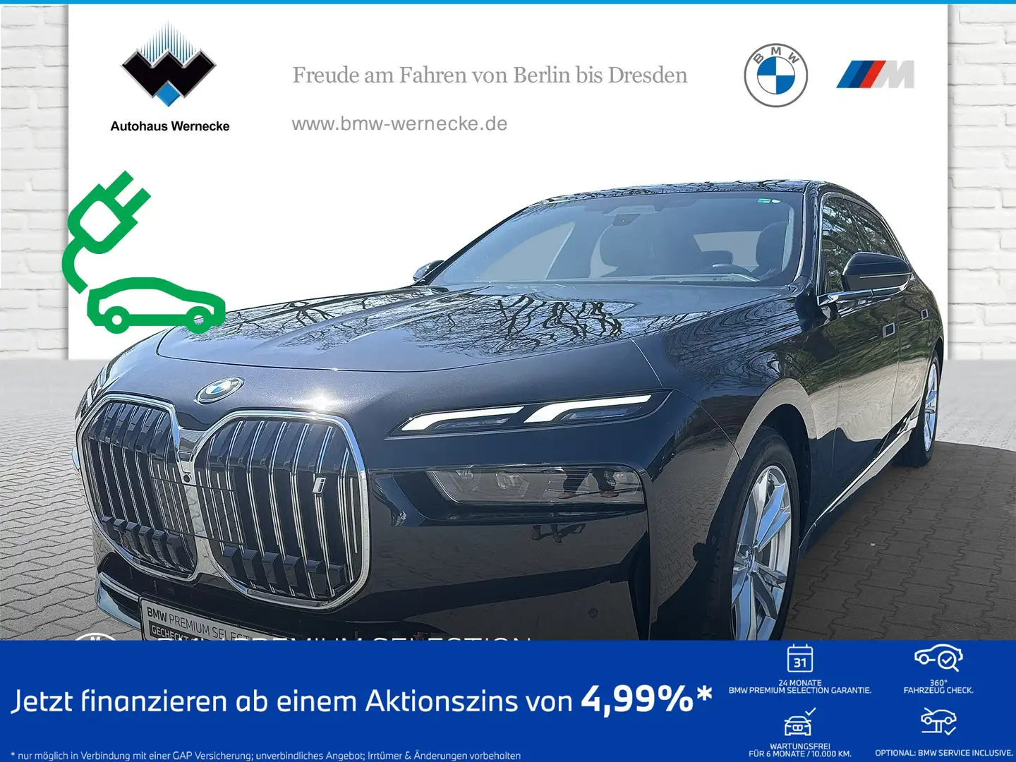 BMW i7 eDrive50 Limousine DAB Aktivlenkung Negru - 1