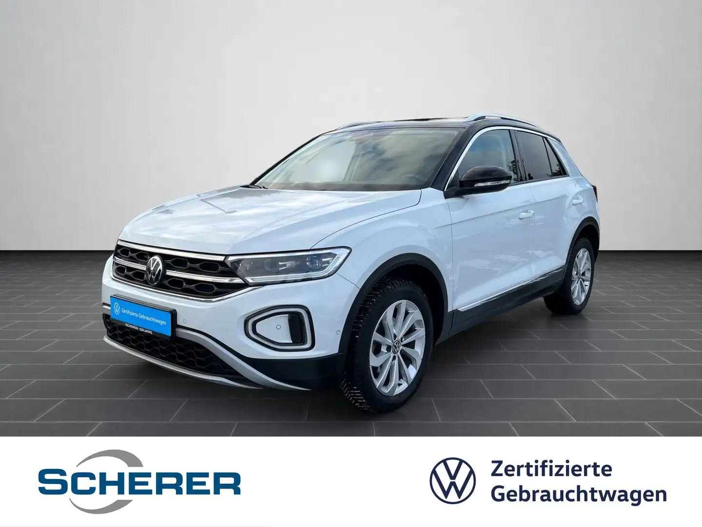 Volkswagen T-Roc 1.0 TSI *Style* Business Paket Navi SHZ VK Weiß - 1