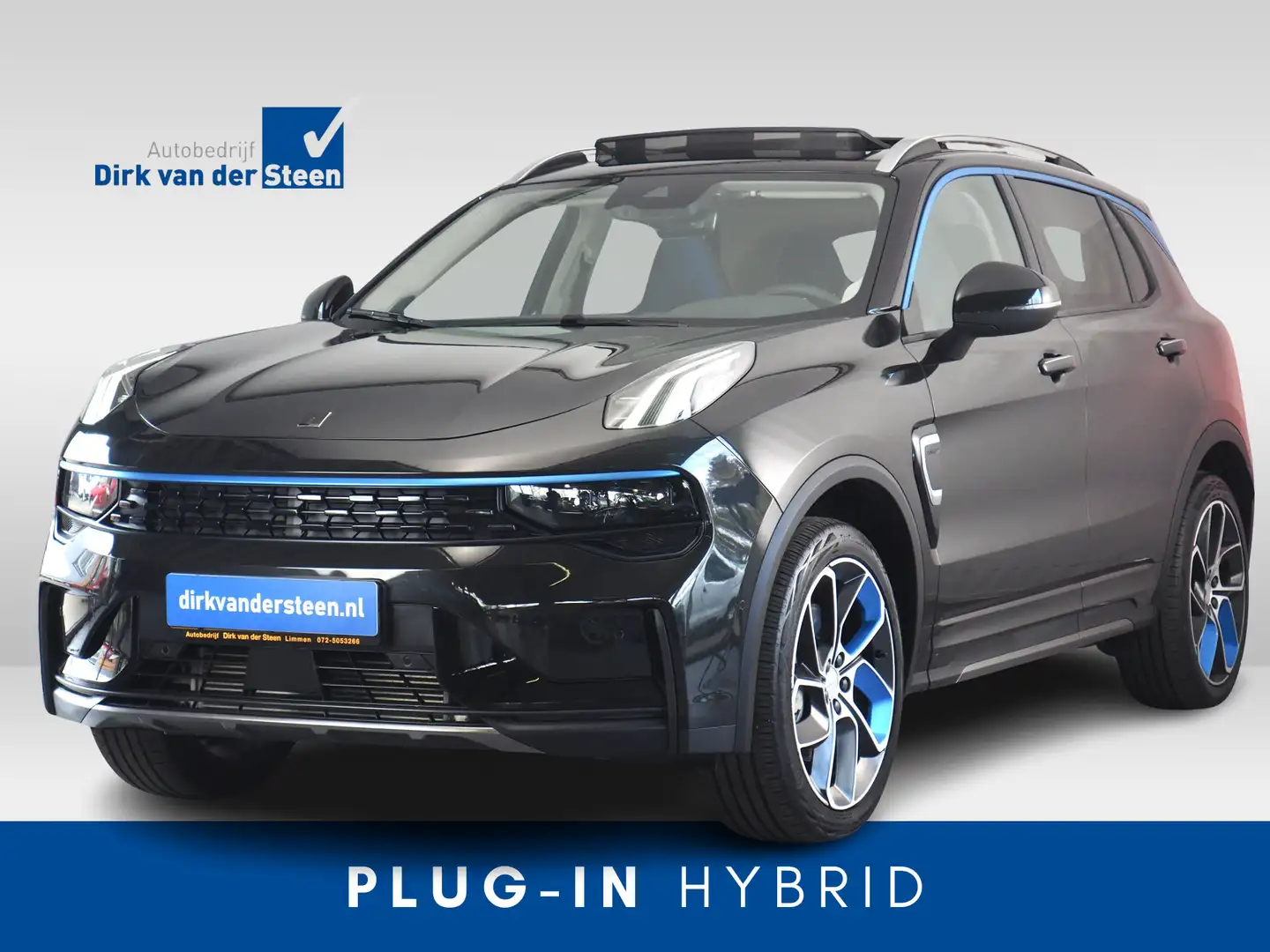 Lynk & Co 01 1.5 | 6.6 kWh Laden | 360° Camera | Botsherkenning Zwart - 1