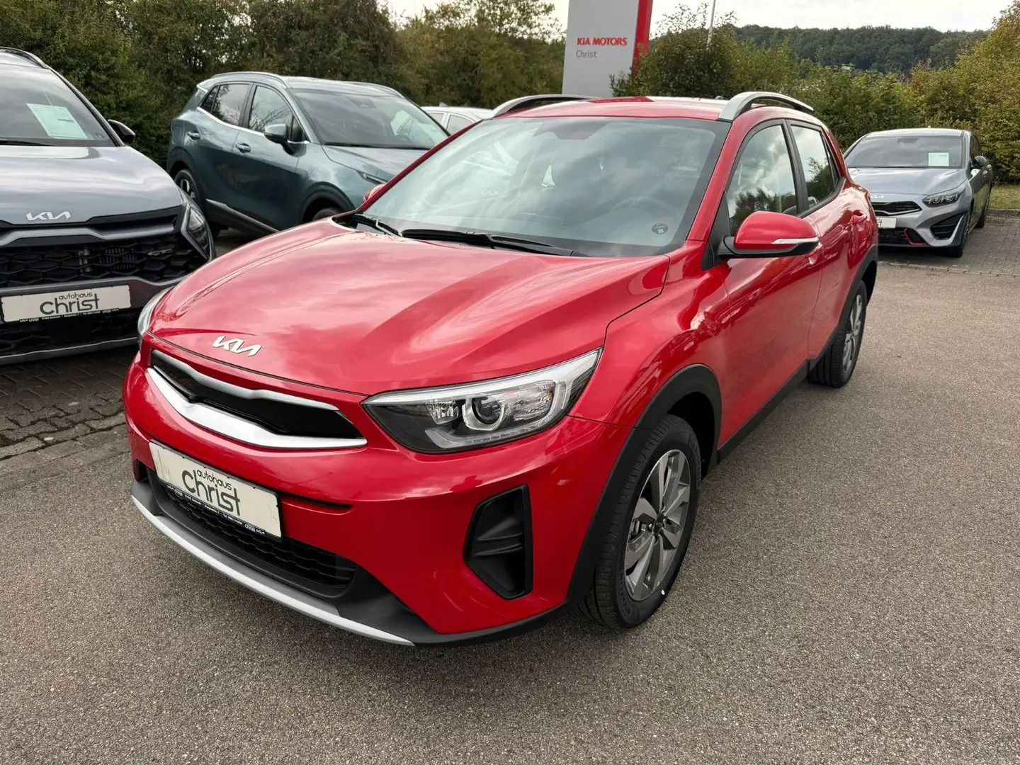 Kia Stonic 1.0 T-GDI Vision DCT7 *Navi*Kamera*SHZ* Rood - 2