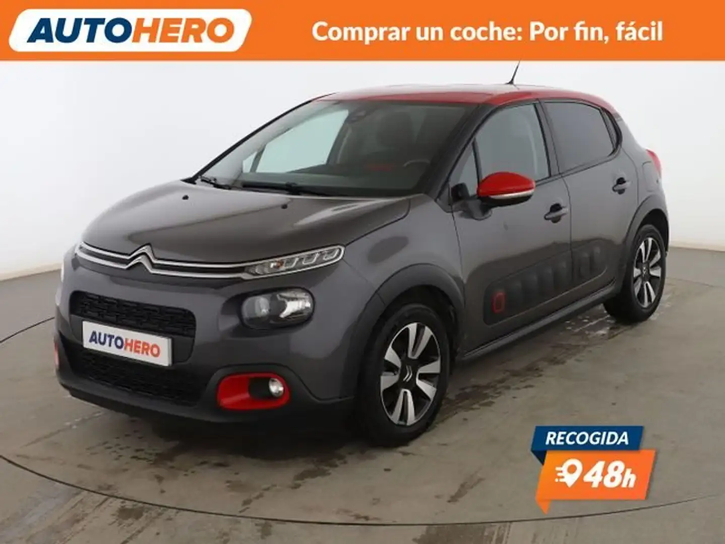 Citroen C3 1.2 PureTech Feel 68 Gris - 1