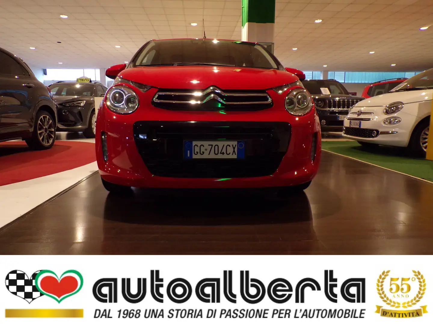 Citroen C1 5p 1.0 vti Shine s 72cv Rood - 2