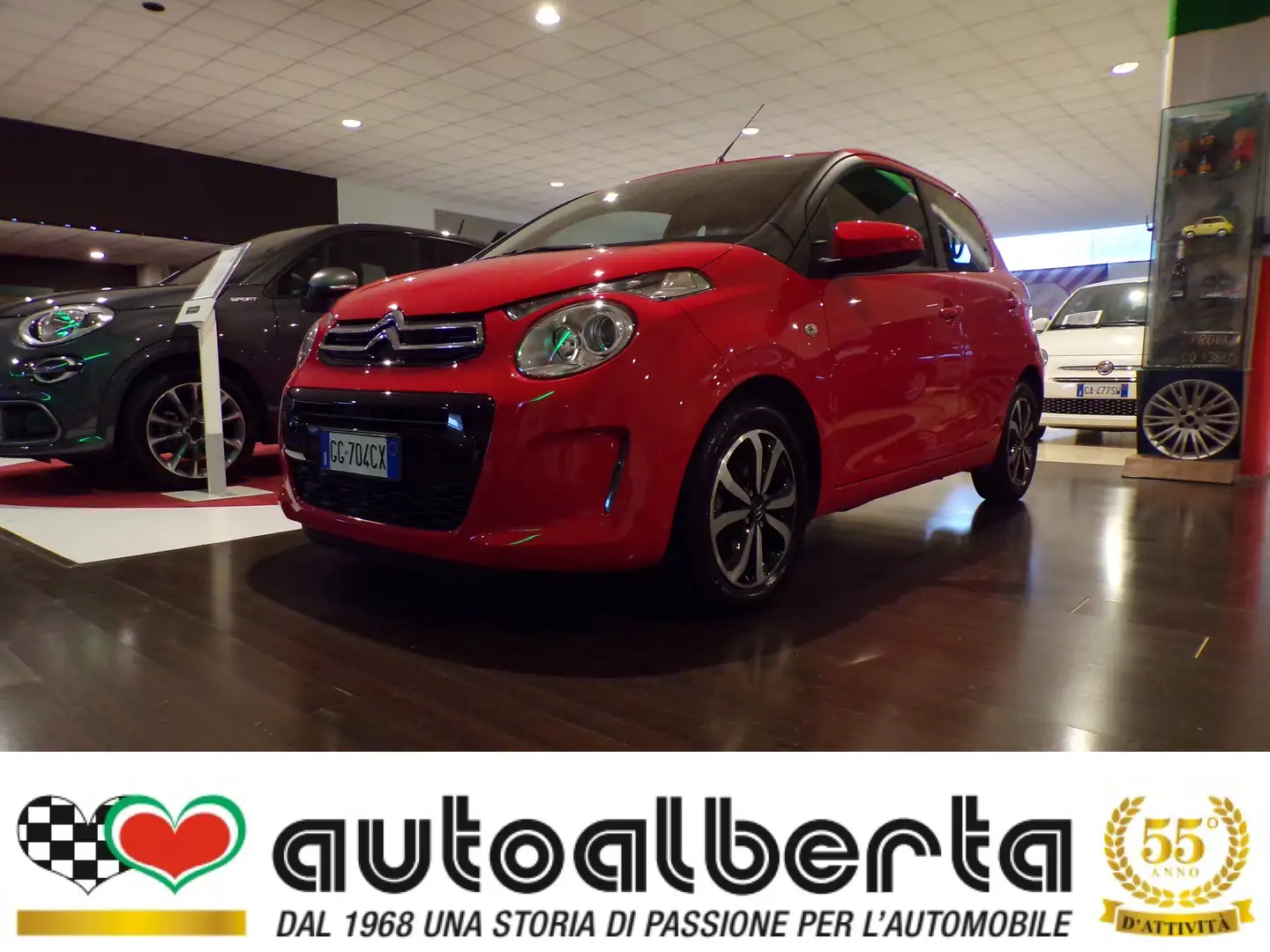 Citroen C1 5p 1.0 vti Shine s 72cv Rood - 1