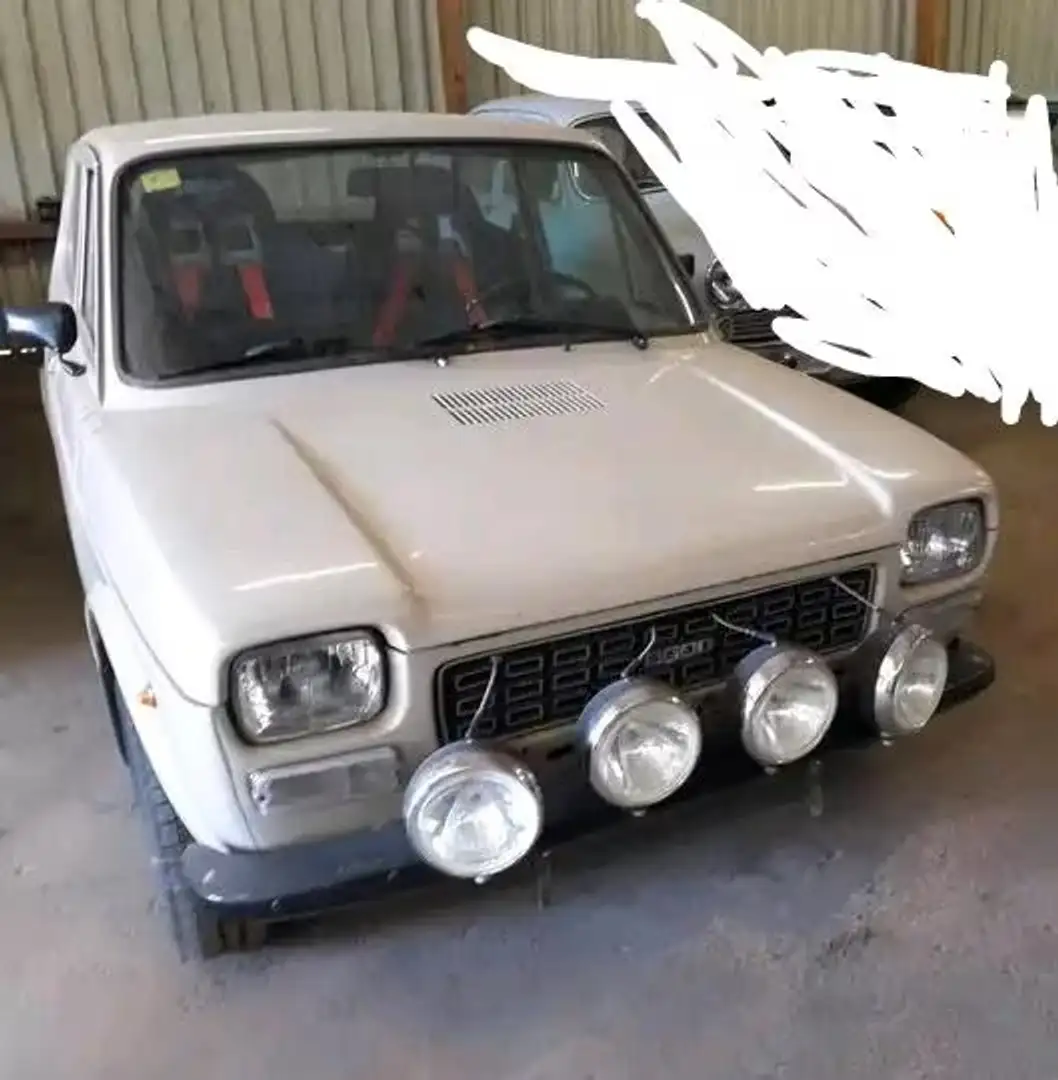 Fiat 127 SEAT FIAT 127 Turismo, Oldtimer, Rallye. Kurze Heckklappe Weiß - 1