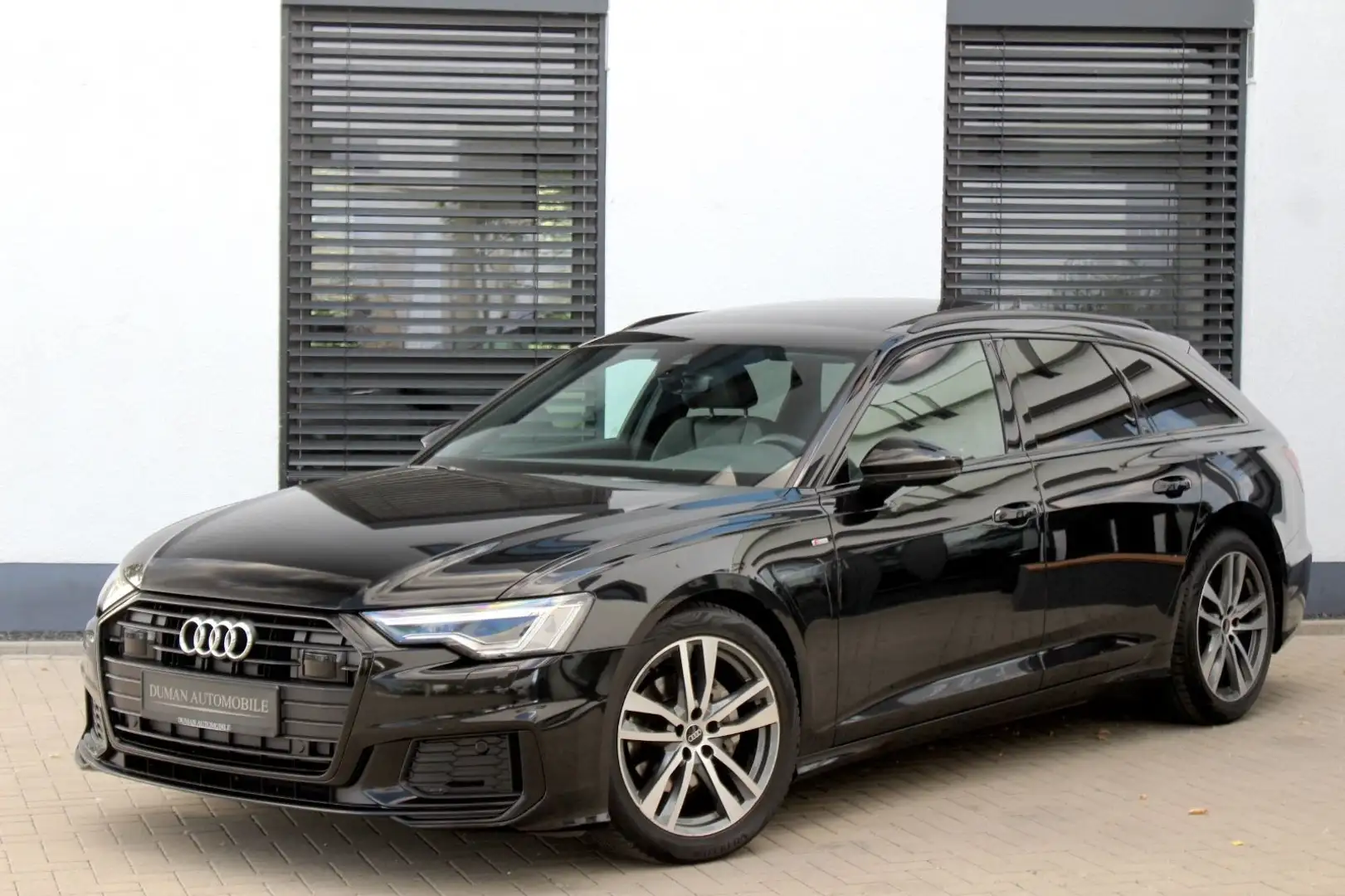 Audi A6 35 TDI S-Tronic S-Line Avant PANO ACC MATRIX Zwart - 1
