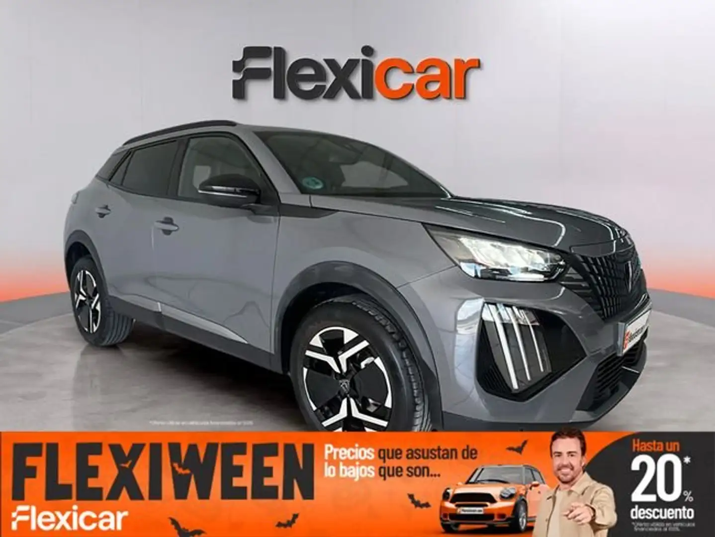 Peugeot 2008 Allure Gasolina 100 S&S 6 Vel. MAN Gris - 1