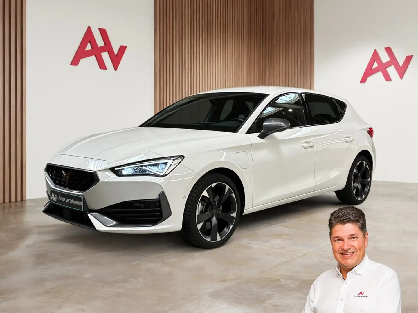 CUPRA Leon 1.4 TSI e-Hybrid DSG ** ACC | Zetel/Stuurverw |... Wit - 1