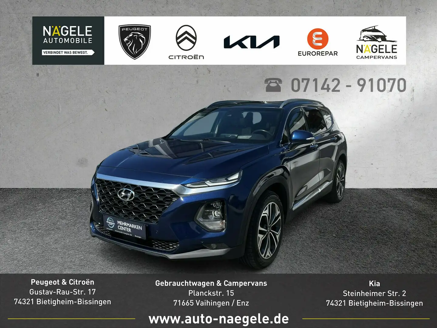 Hyundai SANTA FE Santa Fe 2.2 CRDi Premium 4WD|Navi+LED+Panorama - 1
