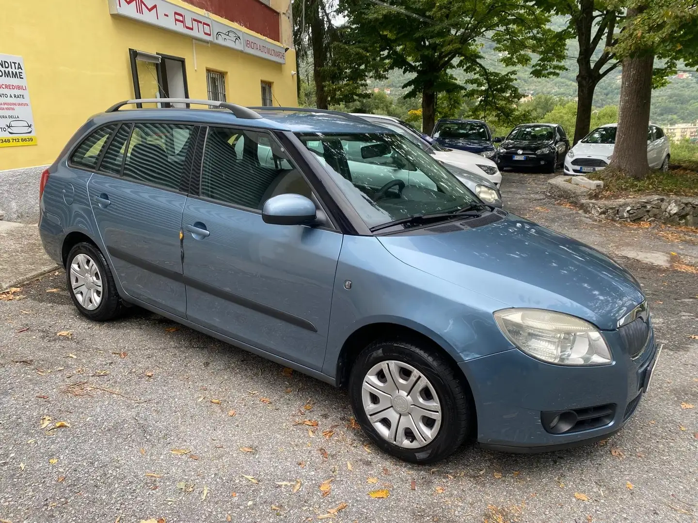 Skoda Fabia Fabia I Wagon Wagon 1.4 Comfort GPL Blau - 2