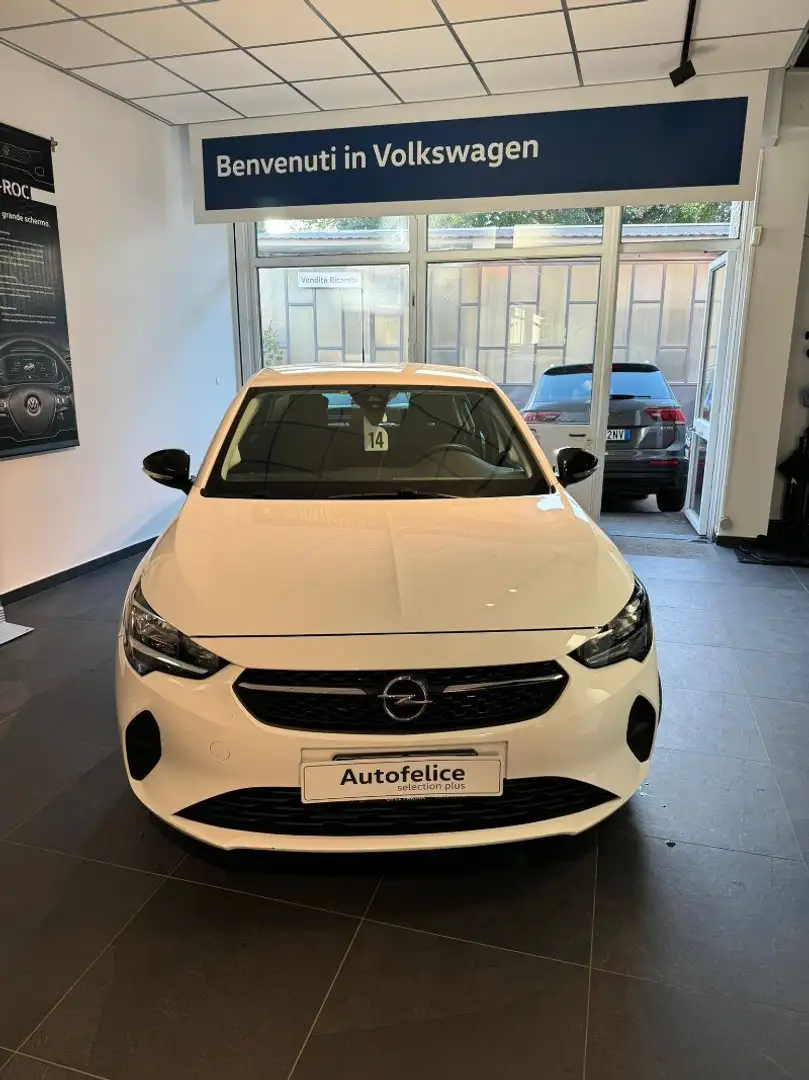 Opel Corsa Corsa 1.5 D 100 CV Design & Tech Blanc - 1
