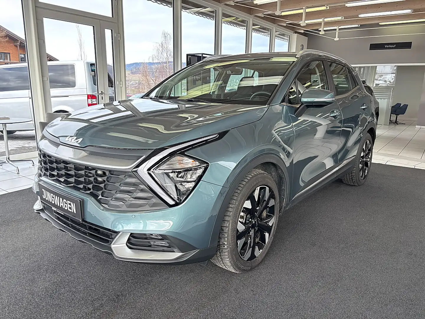 Kia Sportage 1,6 TGDI PHEV AWD Silber Aut. Grün - 1