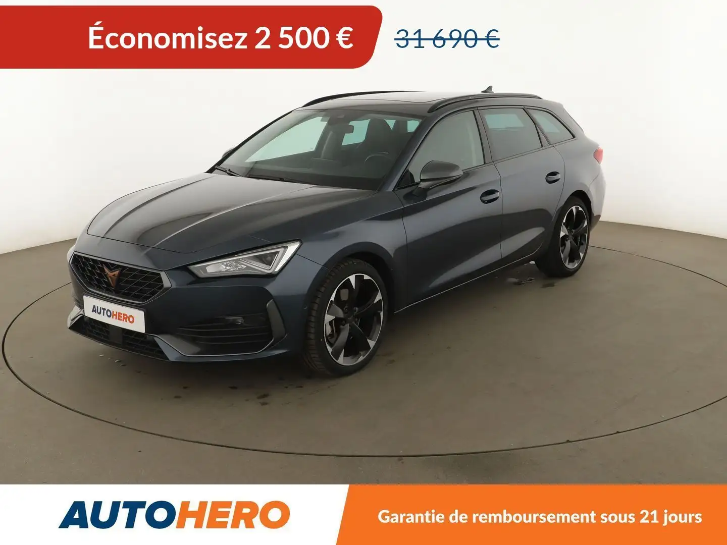 SEAT Leon 2.0 TDI V DSG7 Gris - 1