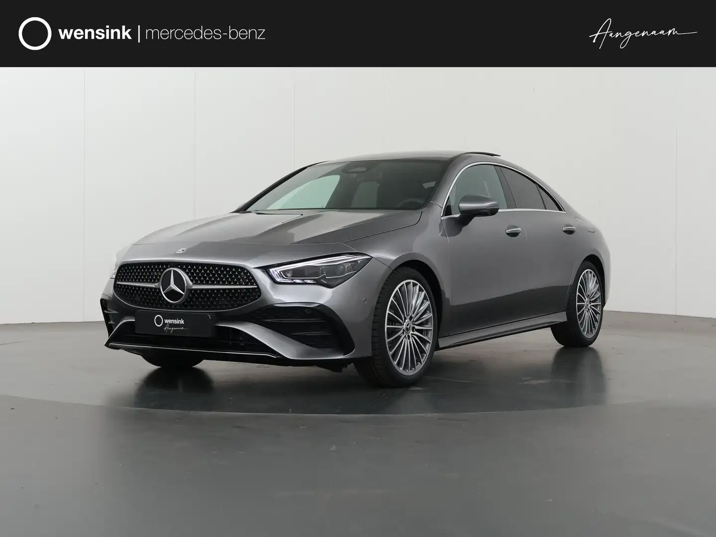 Mercedes-Benz CLA 180 Business Solution AMG | Panoramadak | Burmester | Grijs - 1
