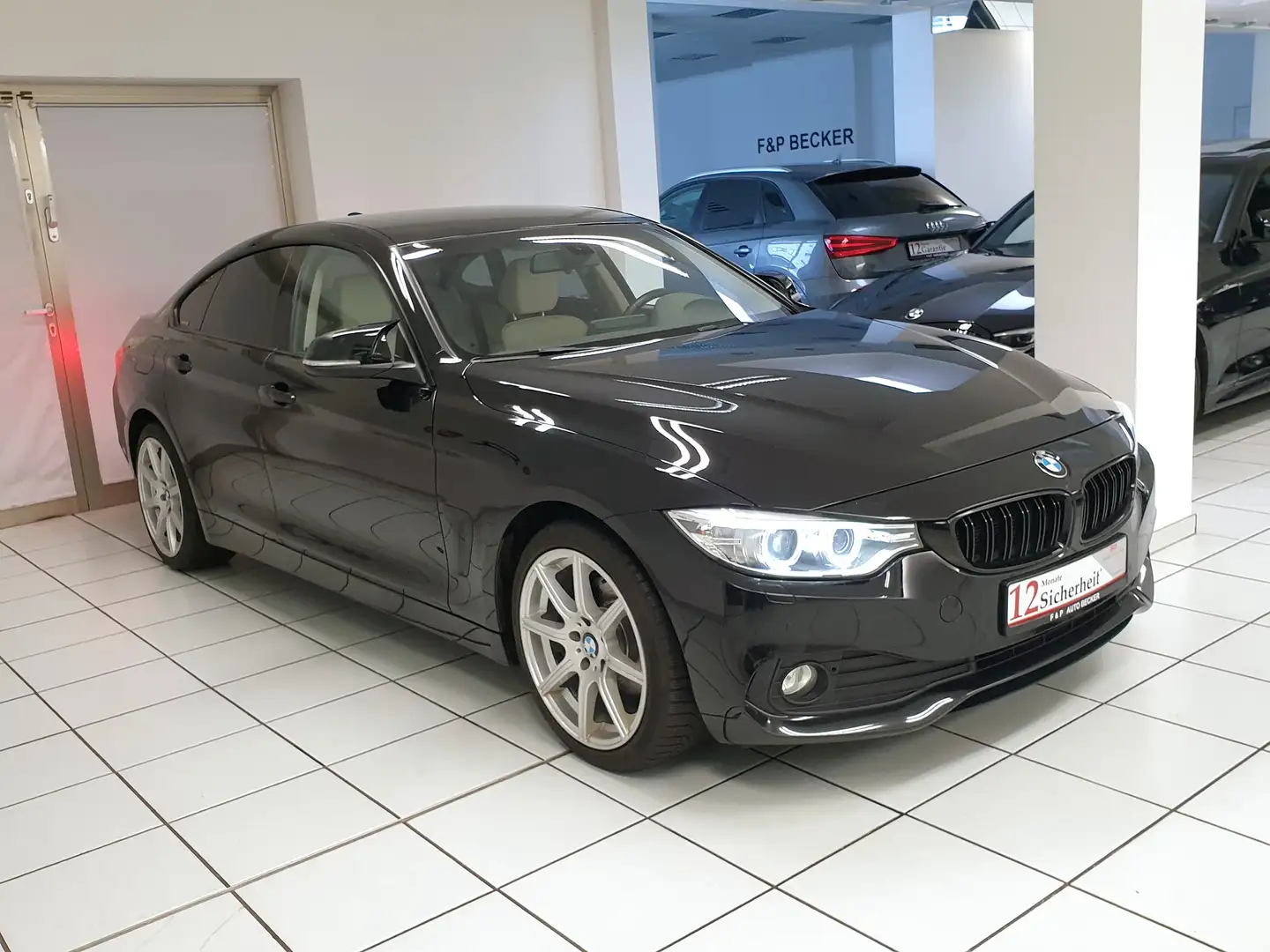 BMW 420 420d Gran Coupe Sport Line Leder Navi BiXenon Schwarz - 2