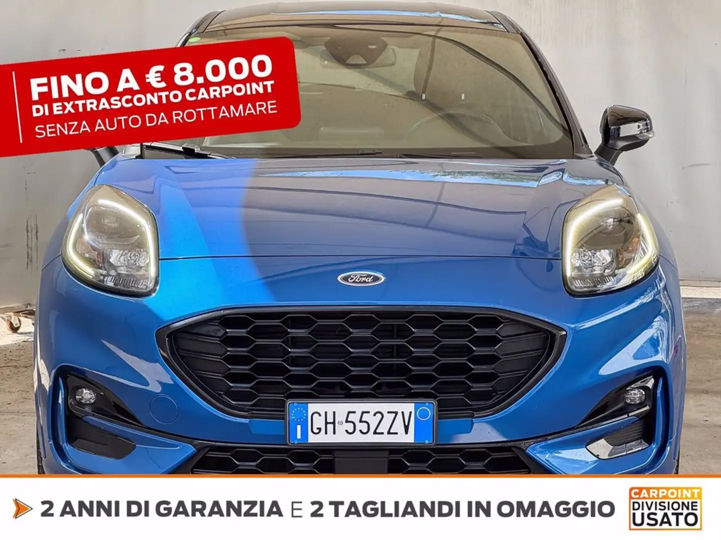 Ford Puma 1.5 ecoblue st-line x s&s 120cv Bleu - 2