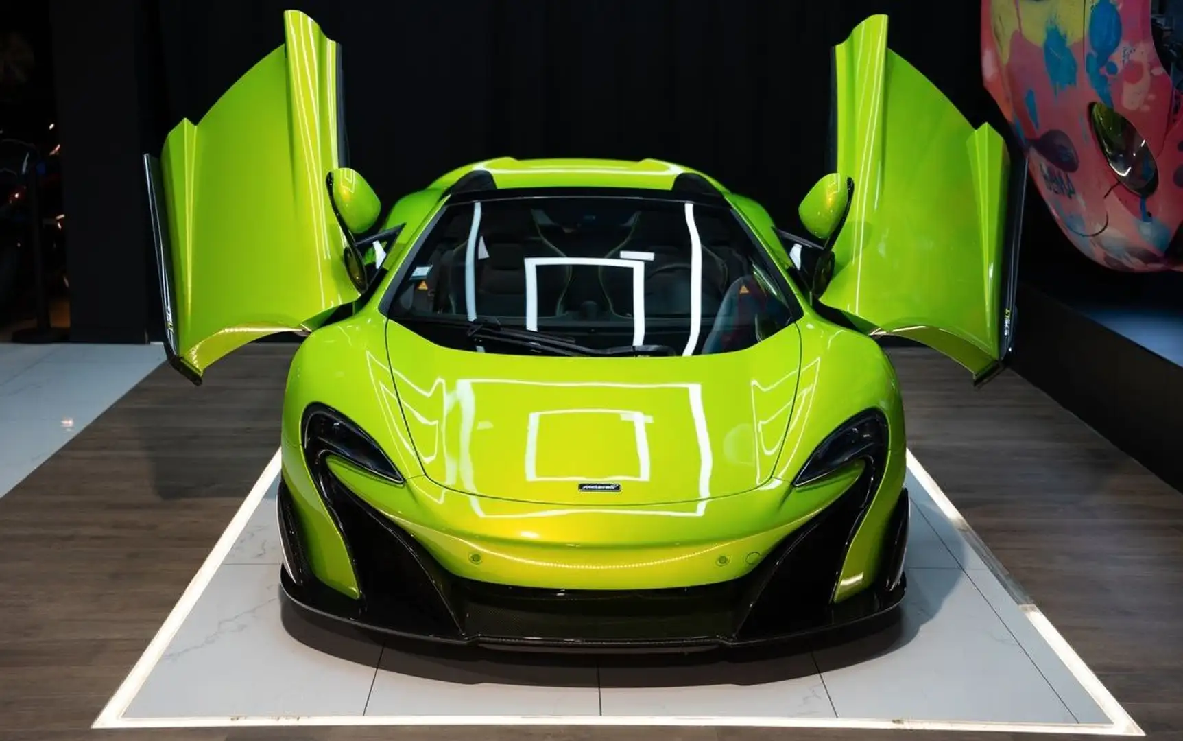 McLaren 675LT Spider | Malus payé Napier Green PPF complet Carbone Échappement Sport Lift À partir de 2470-mois Grün - 2