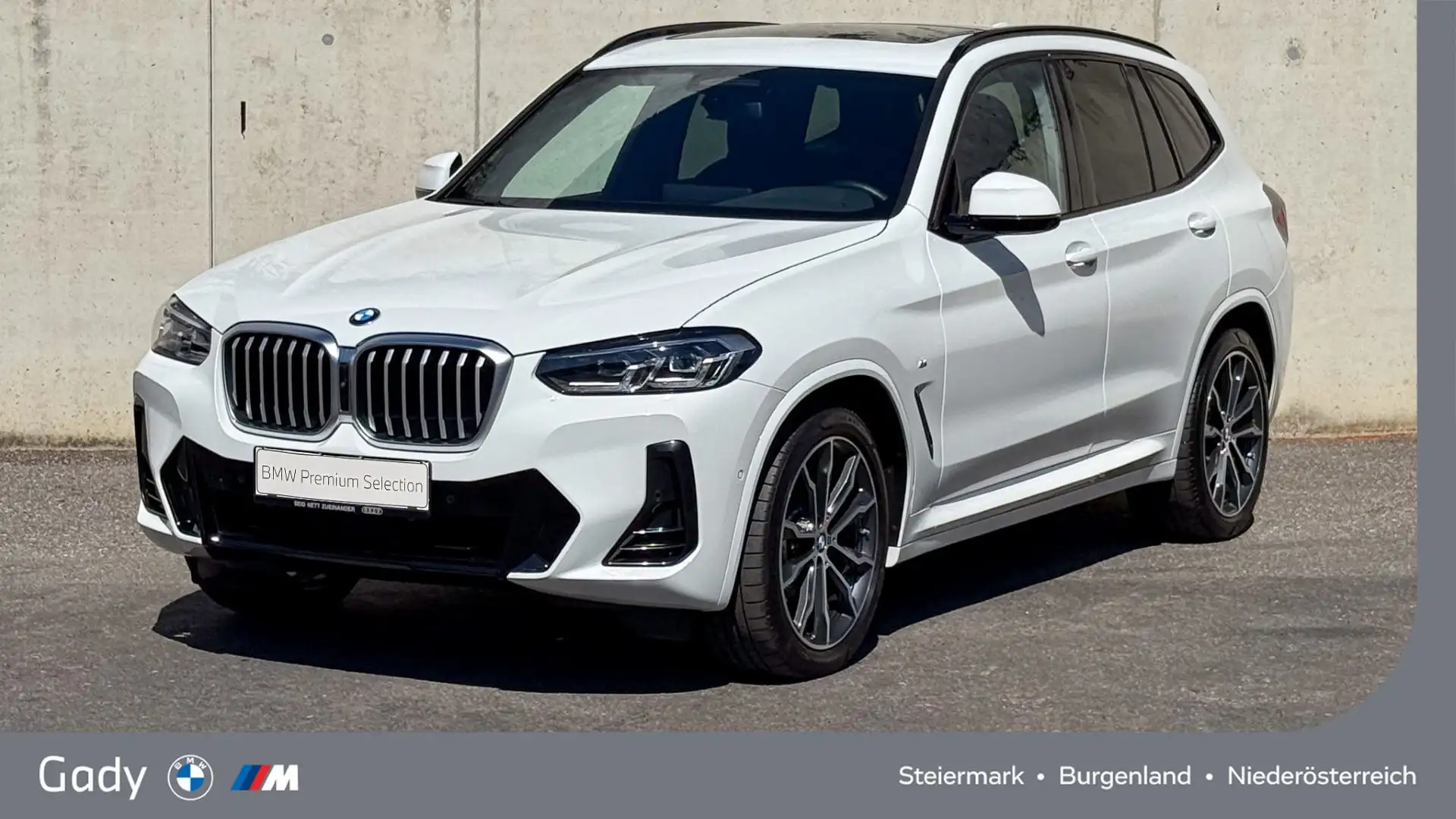 BMW X3 xDrive 20d M-Sportpaket Weiß - 1