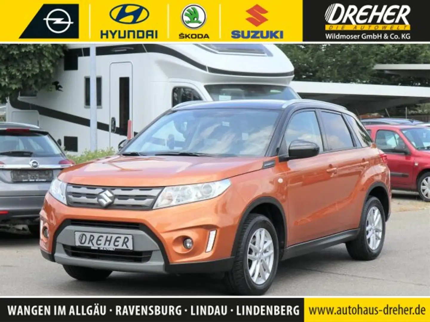 Suzuki Vitara Vitara 1.6 Comfort 4x2 Klima/eFH.Tempomat/LM NSW Orange - 1