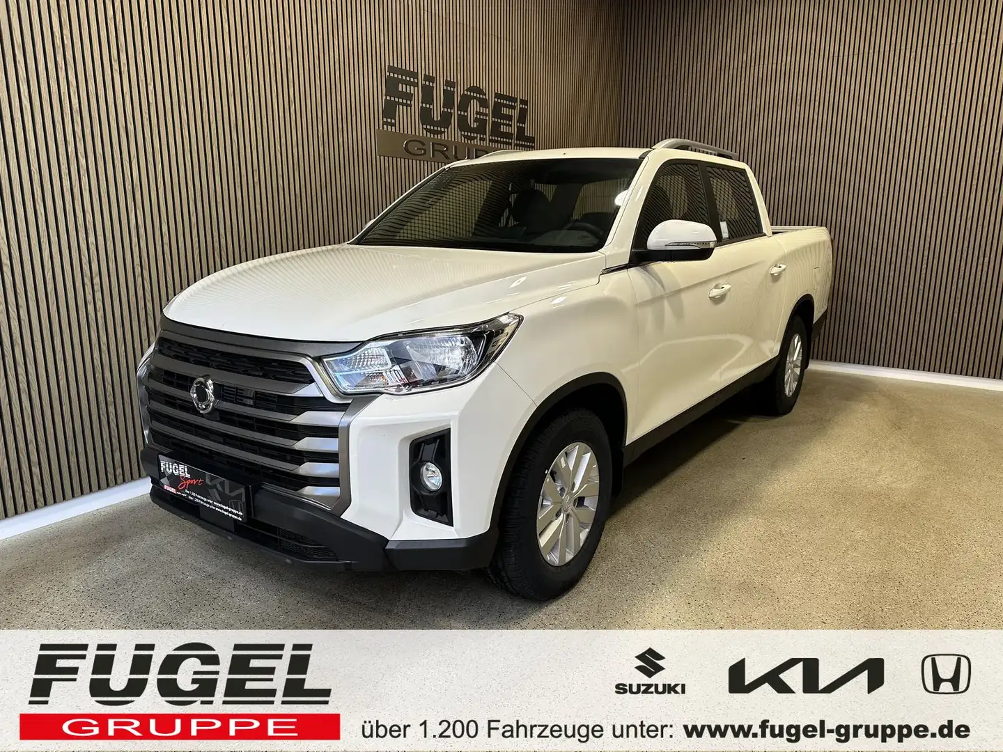 SsangYong Musso Grand 2.2 D 4WD Amber AHK starr|SHZ|Temp. Fehér - 1