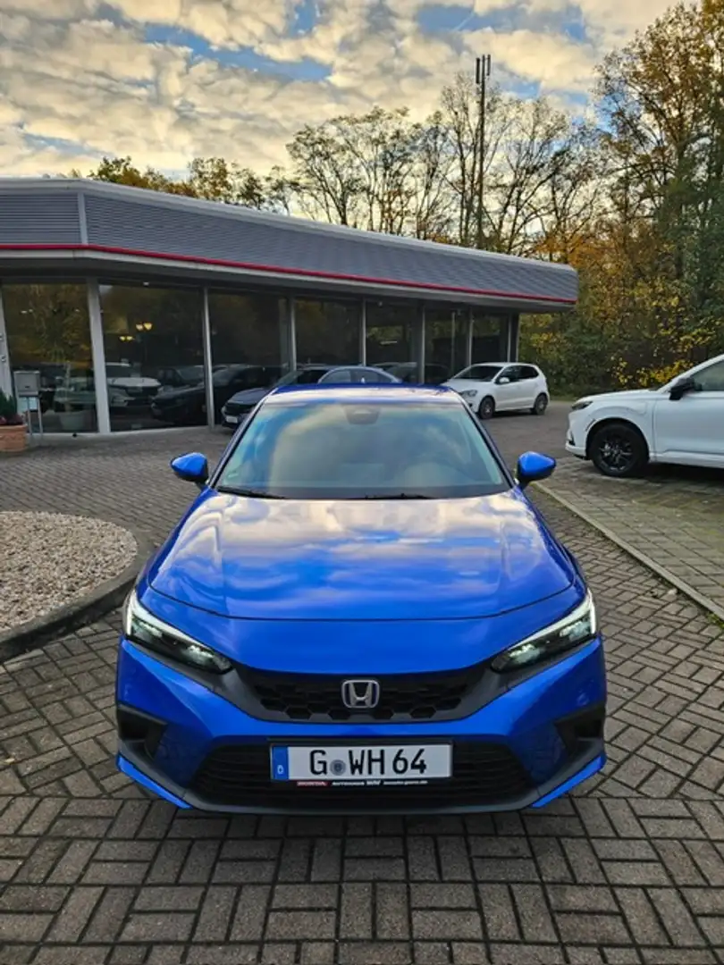Honda Civic e:HEV 2.0 i-MMD Hybrid Elegance Bleu - 2