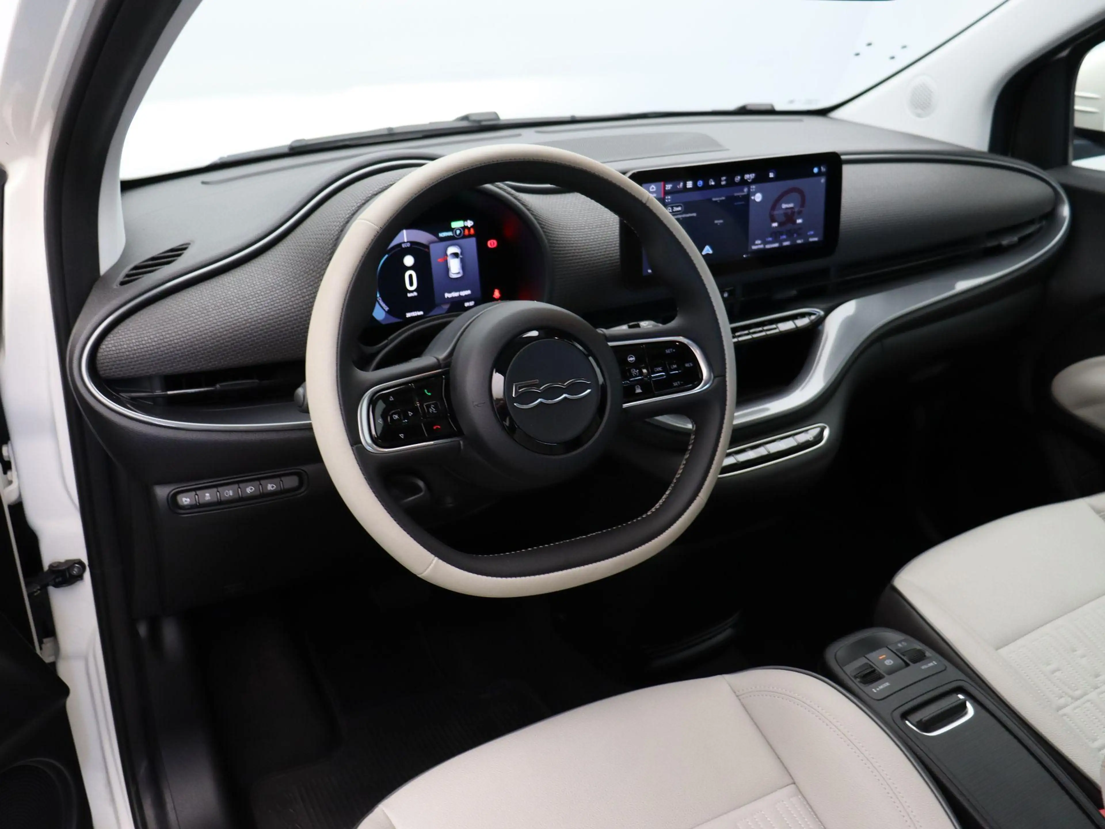 Fiat 500C La Prima 42 kWh | WLTP 299km | Getint Glas | Full — photo 13