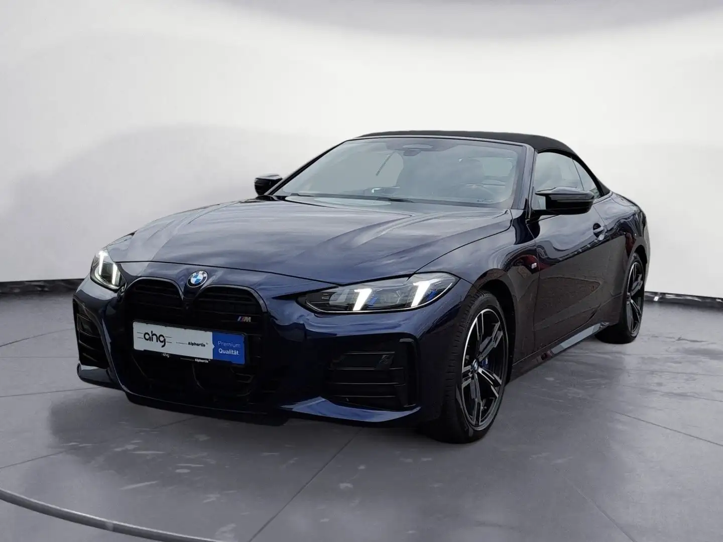 BMW M440d xDrive Cabrio Innovationsp. Sport Aut. AHK Bleu - 2