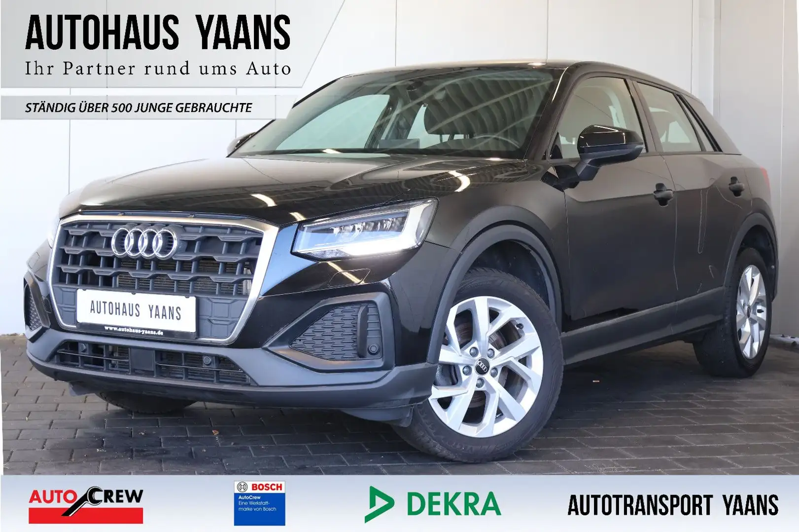 Audi Q2 30 TFSI ACC+KAM+LED+KEY+NAVI+17" Schwarz - 1