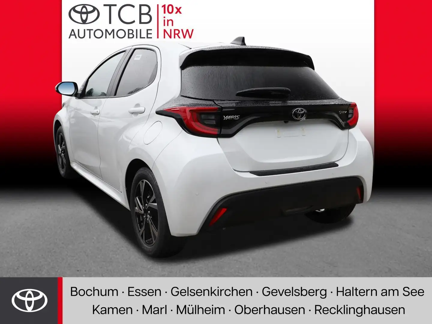Toyota Yaris 1.5 HYBRID TEAMPLAYER KAMERA KLIMA ALU BT ANDROID APPLE Weiß - 2