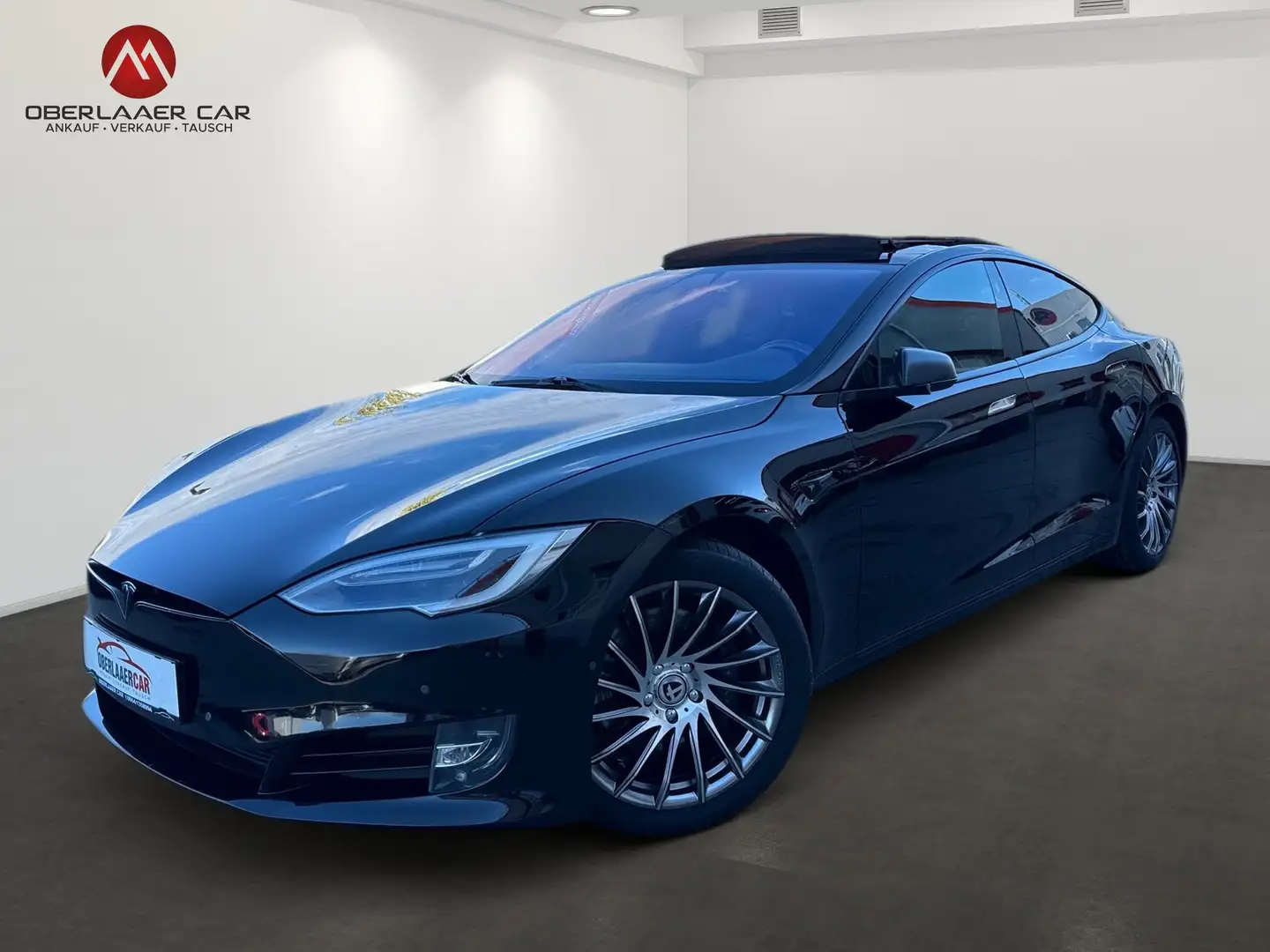 Tesla Model S 75D  | Schiebedach | 1.Besitz | MwSt. Schwarz - 1