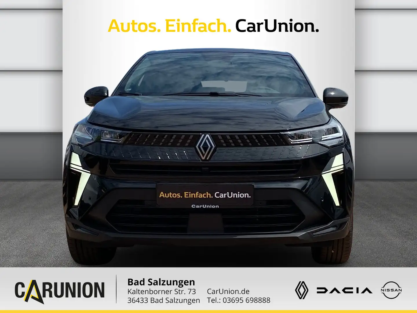 Renault Captur Techno Full Hybrid E-Tech 160 Schwarz - 2
