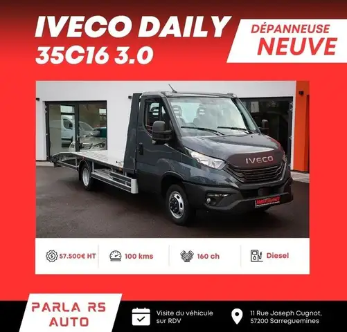 Iveco Daily 3.0 35C16 160ch porte voiture roues jumelées