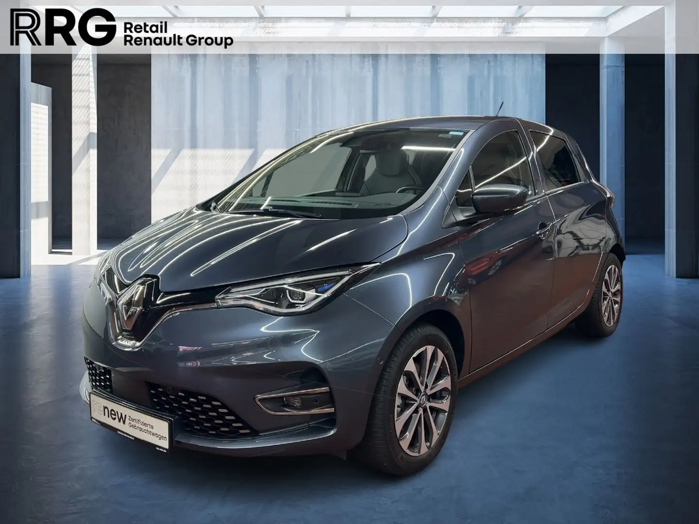 Renault ZOE INTENS R135 h CCS BATTERIEMIETE Grau - 1