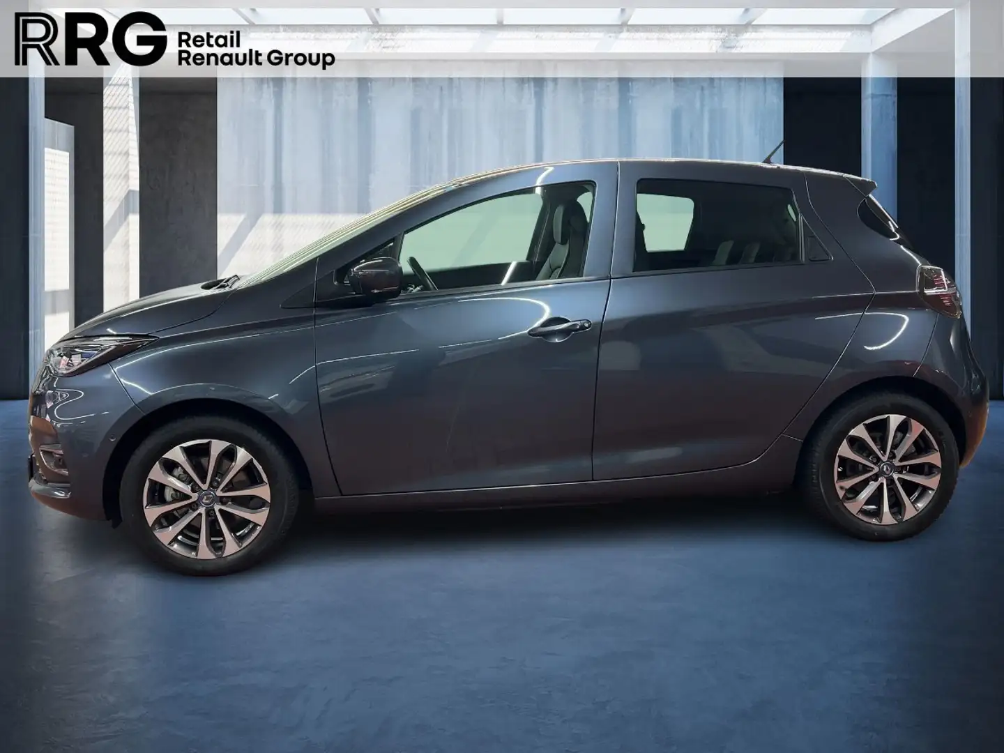 Renault ZOE INTENS R135 h CCS BATTERIEMIETE Grau - 2