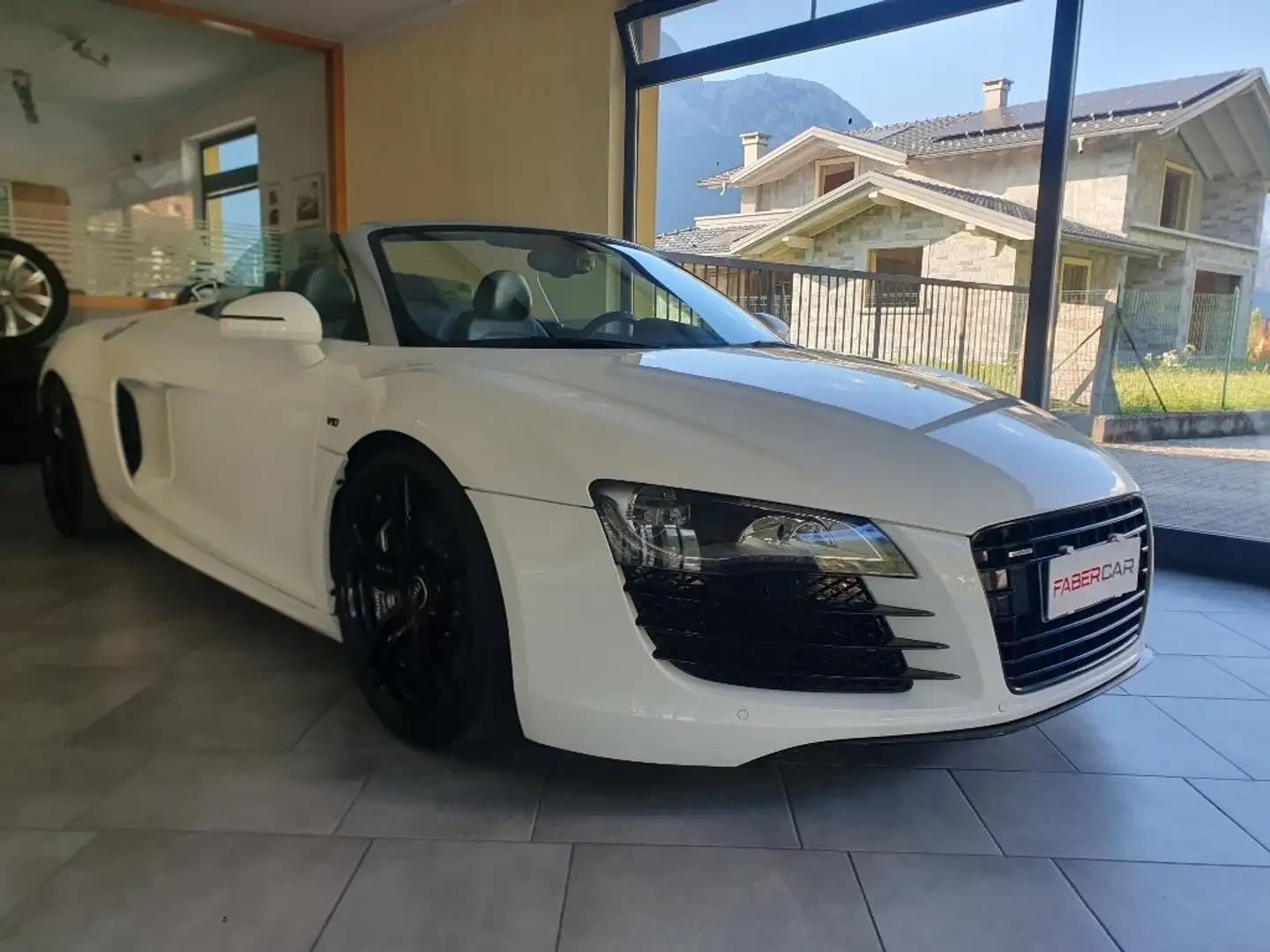 Audi R8 Spyder 5.2 V10 525 cv Quattro - cambio manuale - Blanc - 2