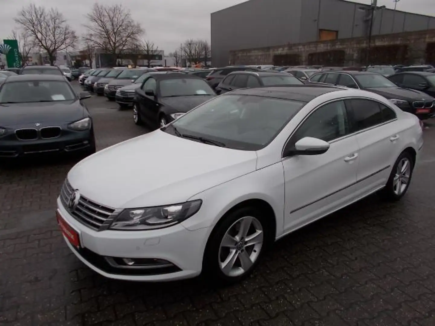 Volkswagen Passat CC 2.0 TDi, Navi Leder PanoDach BiXenon Blanc - 1