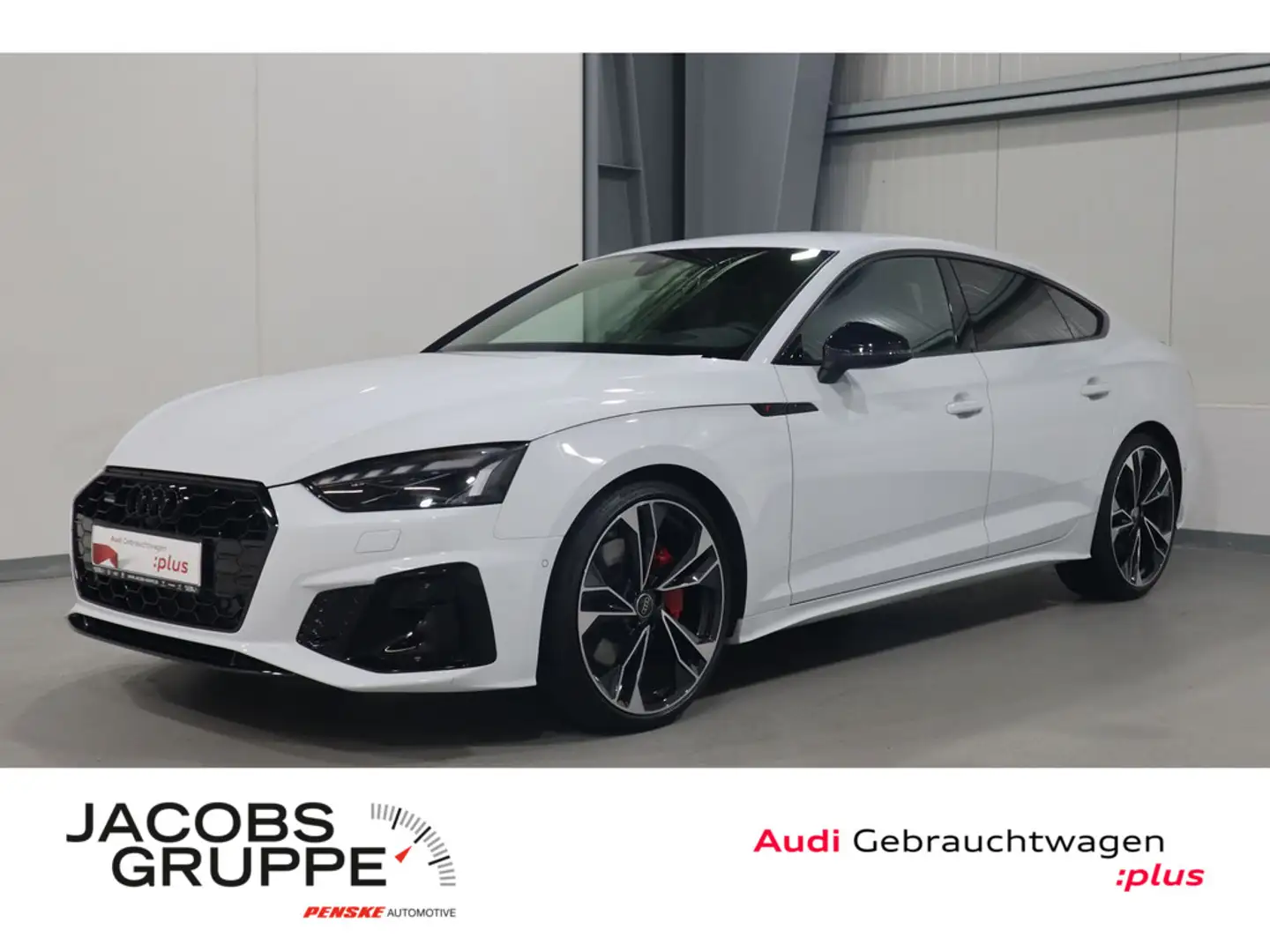 Audi A5 Sportback 45 TFSI quattro S line business Matrix*SH* Klima Weiß - 1