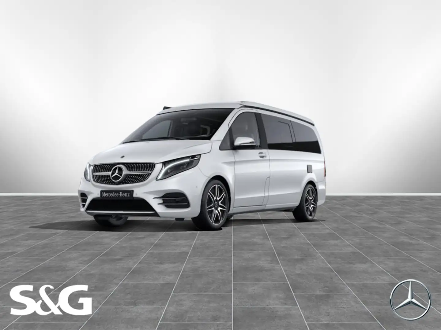 Mercedes-Benz V 300 Marco Polo EDITION AMG MBUX+360°+LED+19"LM Weiß - 1