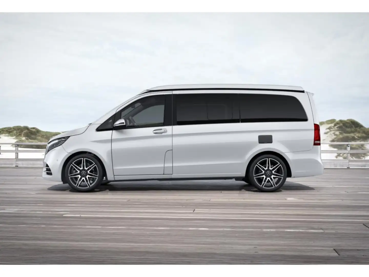 Mercedes-Benz V 300 Marco Polo EDITION AMG MBUX+360°+LED+19 Weiß - 2