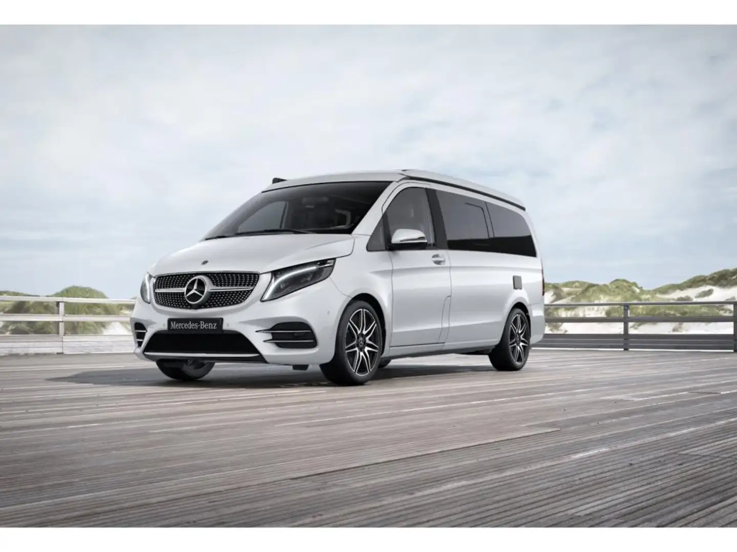 Mercedes-Benz V 300 Marco Polo EDITION AMG MBUX+360°+LED+19 Weiß - 1