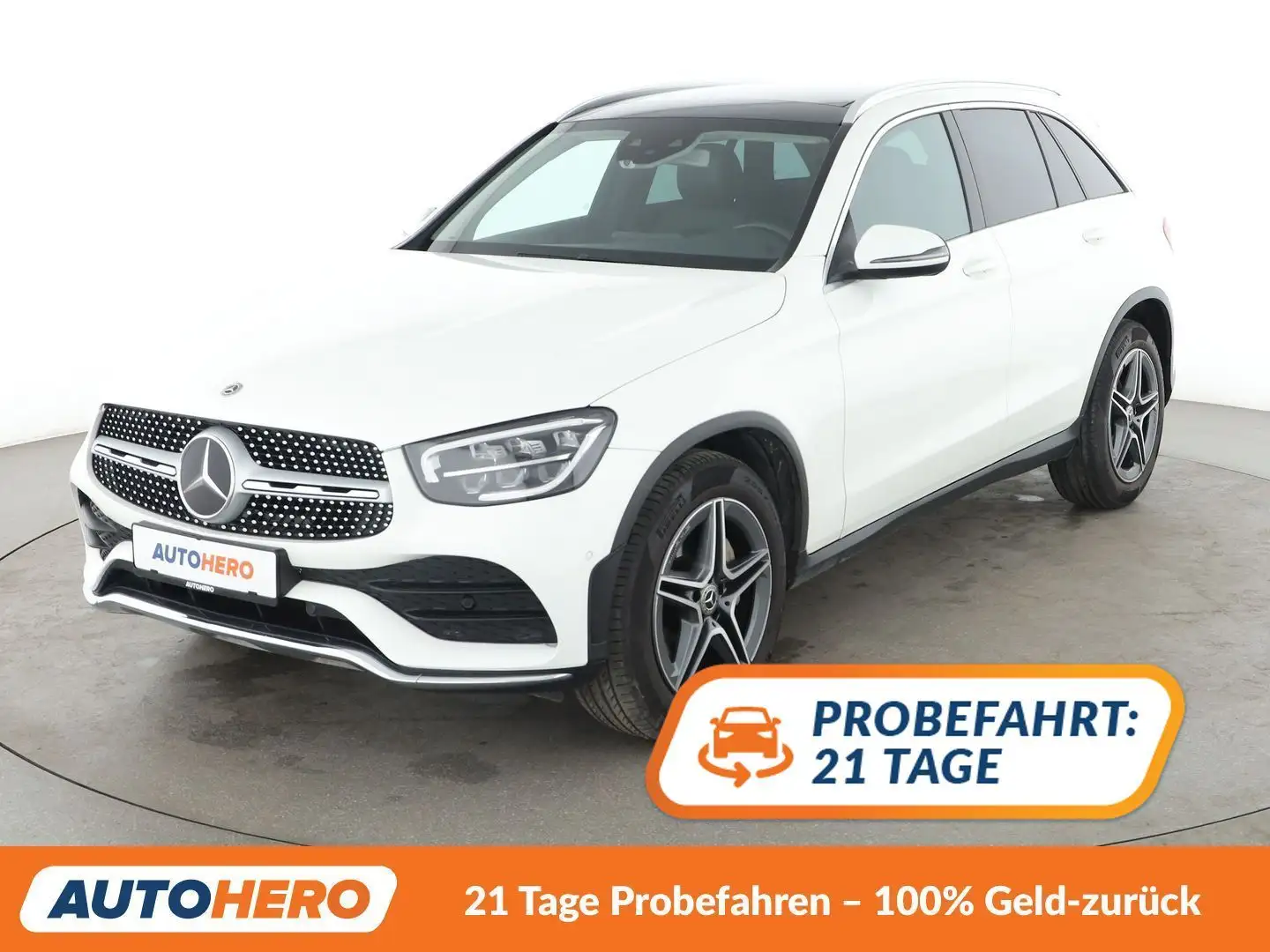 Mercedes-Benz GLC 200 GLC 200 d 4Matic AMG Line Aut.*NAVI*LED*ACC*PDC* Blanc - 1
