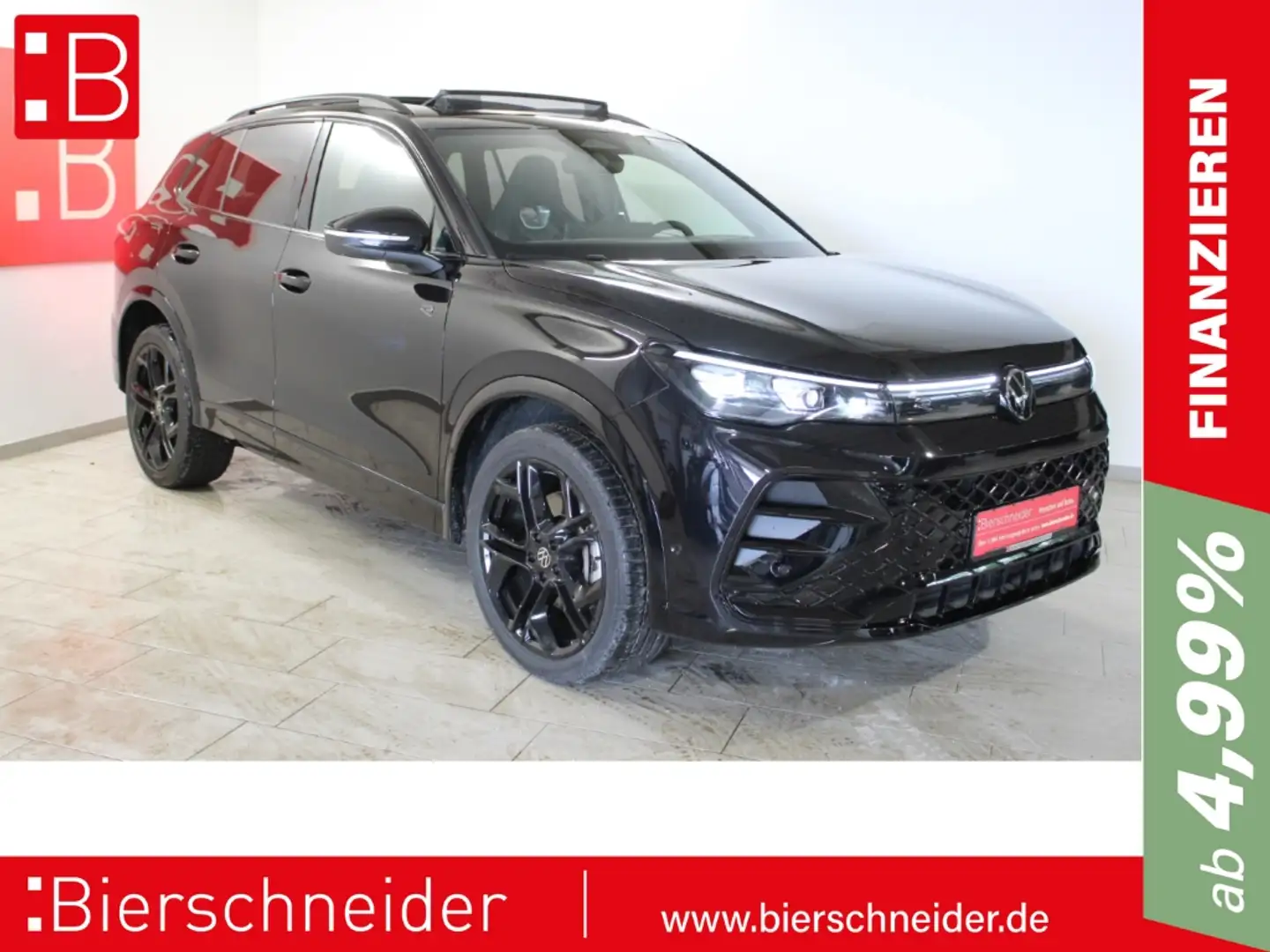 Volkswagen Tiguan 2.0 TSI DSG 4Mo. 2x R-Line Black Style 20 PANO MAT Schwarz - 1