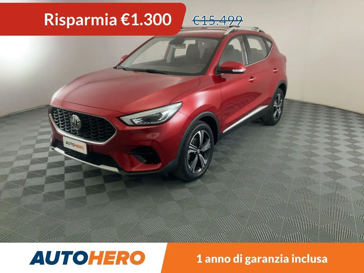 MG ZS 1.5 VTi Comfort Rosso - 1
